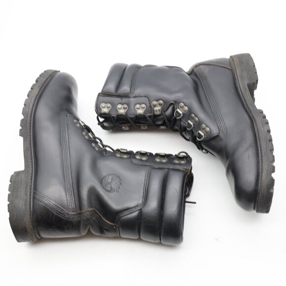 Timberland Premium 40 Below Super Boot Men's Size 9.5 M Black Leather - Picture 8 of 10